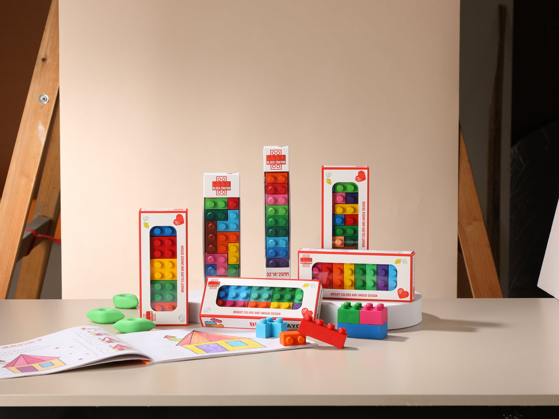 Discover the Top one Colorful Building Blocks Crayon for Kids