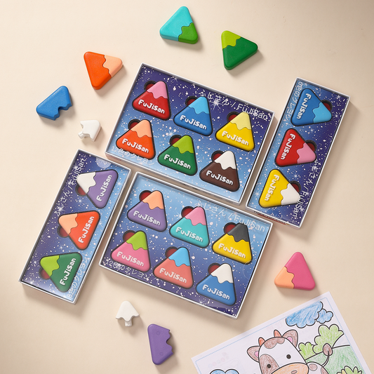 Mountain Two-Color Crayons